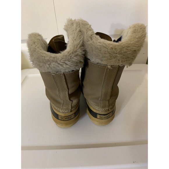 Sorel Manitou Insulated Duck‎ Boot Winter Made In Canada Youth Size 4 - Picture 8 of 8
